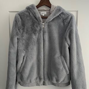 Super down revolve fuzzy jacket